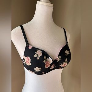 PINK Floral Bra